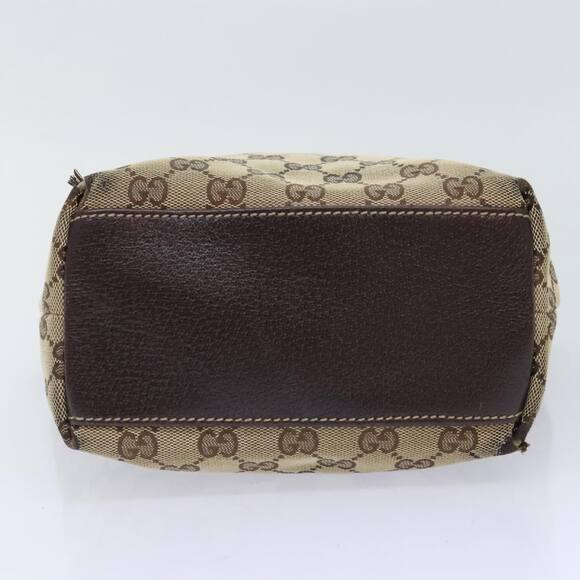 GUCCI GG Canvas Tote Bag Beige Gold - Picture 9 of 16